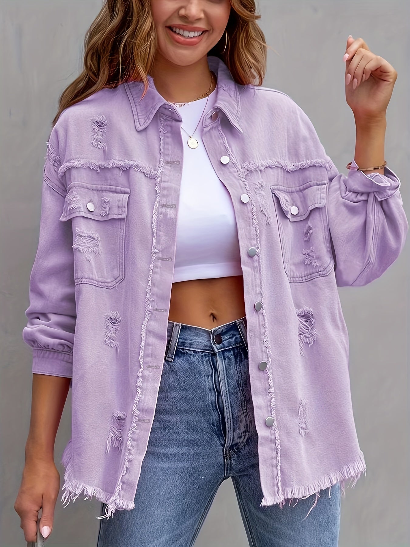 Denim Jacket Women – Relaxed Fit Casual Outerwear for Everyday Style