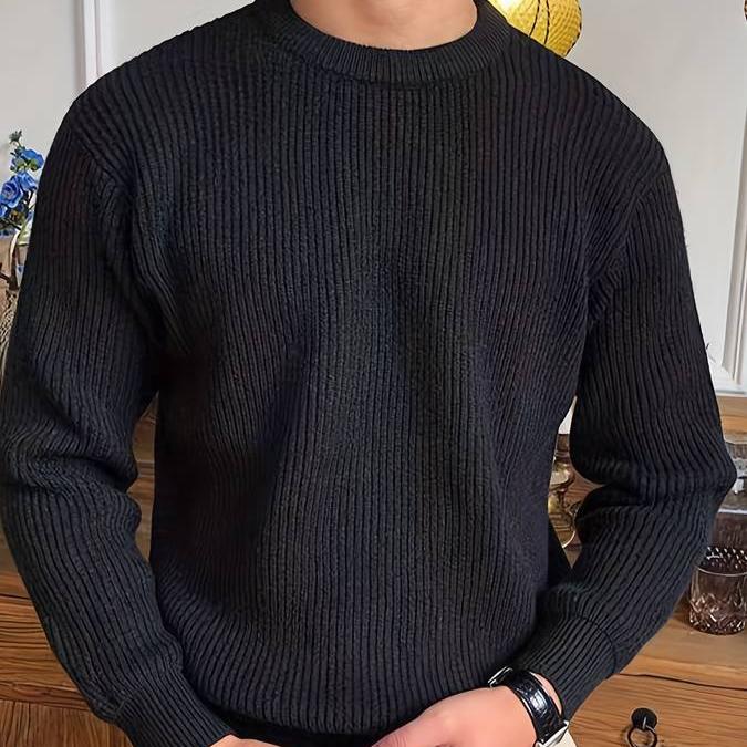 Men's Classic Jumper – Stylish Knit Sweater for Casual and Formal Wear