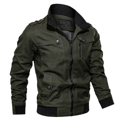 Men's Bomber Jacket – Stylish Lightweight Outerwear for Casual and Sporty Looks