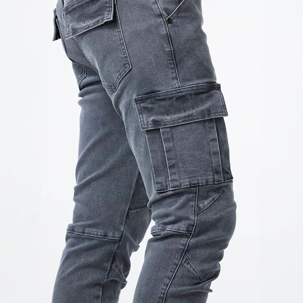 Men's Cargo Jeans – Casual Fit, Durable Fabric, Versatile Everyday Wear