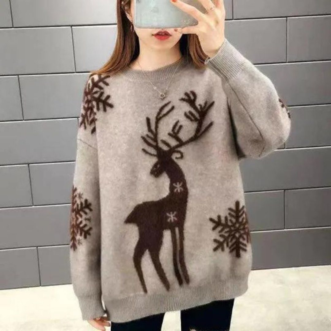 Christmas Jumper for Women – Cozy Holiday Sweater with Festive Design