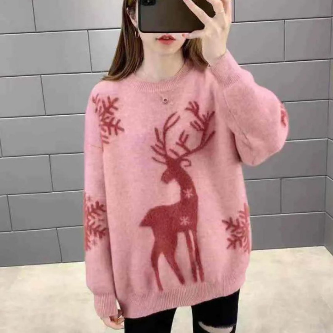 Christmas Jumper for Women – Cozy Holiday Sweater with Festive Design