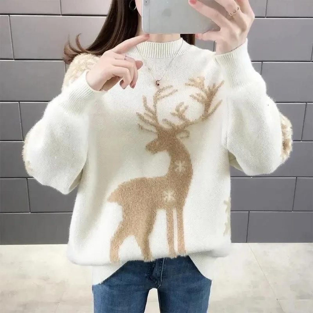 Christmas Jumper for Women – Cozy Holiday Sweater with Festive Design