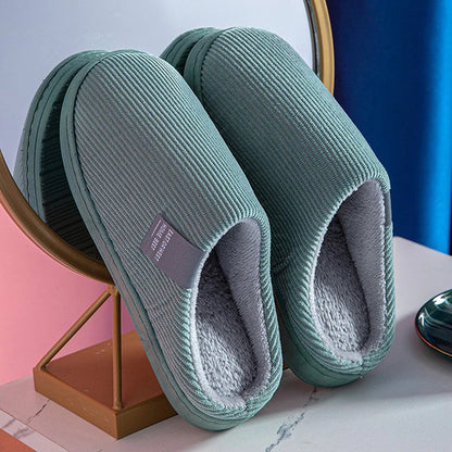 Warm Slippers for Women – Cozy Fleece Lined House Shoes for Winter Comfort