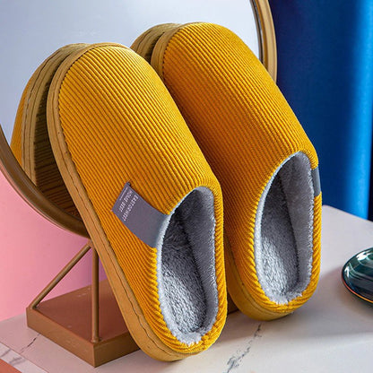 Warm Slippers for Women – Cozy Fleece Lined House Shoes for Winter Comfort