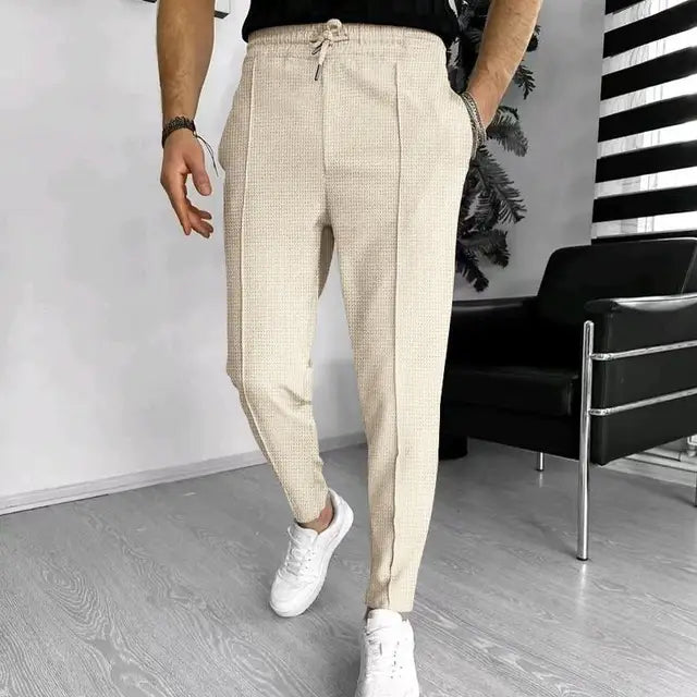 Men's Dress Trousers – Elegant Slim Fit Pants for Formal and Casual Wear