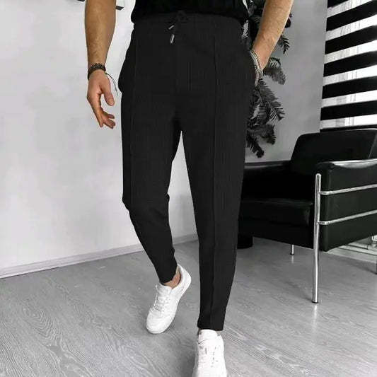 Men's Dress Trousers – Elegant Slim Fit Pants for Formal and Casual Wear