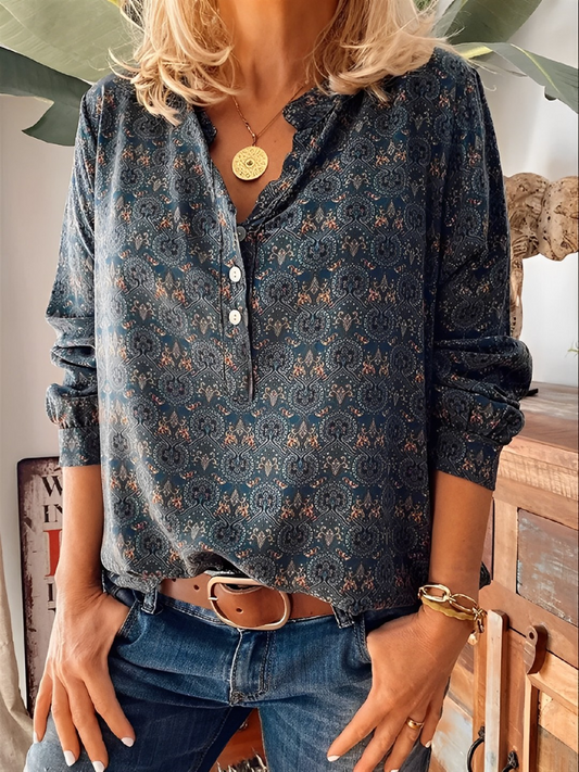 Stylish Blouse for Women – Elegant Lightweight Top with Trendy Design Details