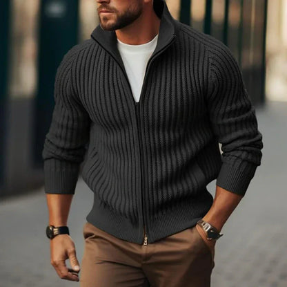 Men's Warm Pullover – Cozy Knit Sweater for Winter Casual Wear