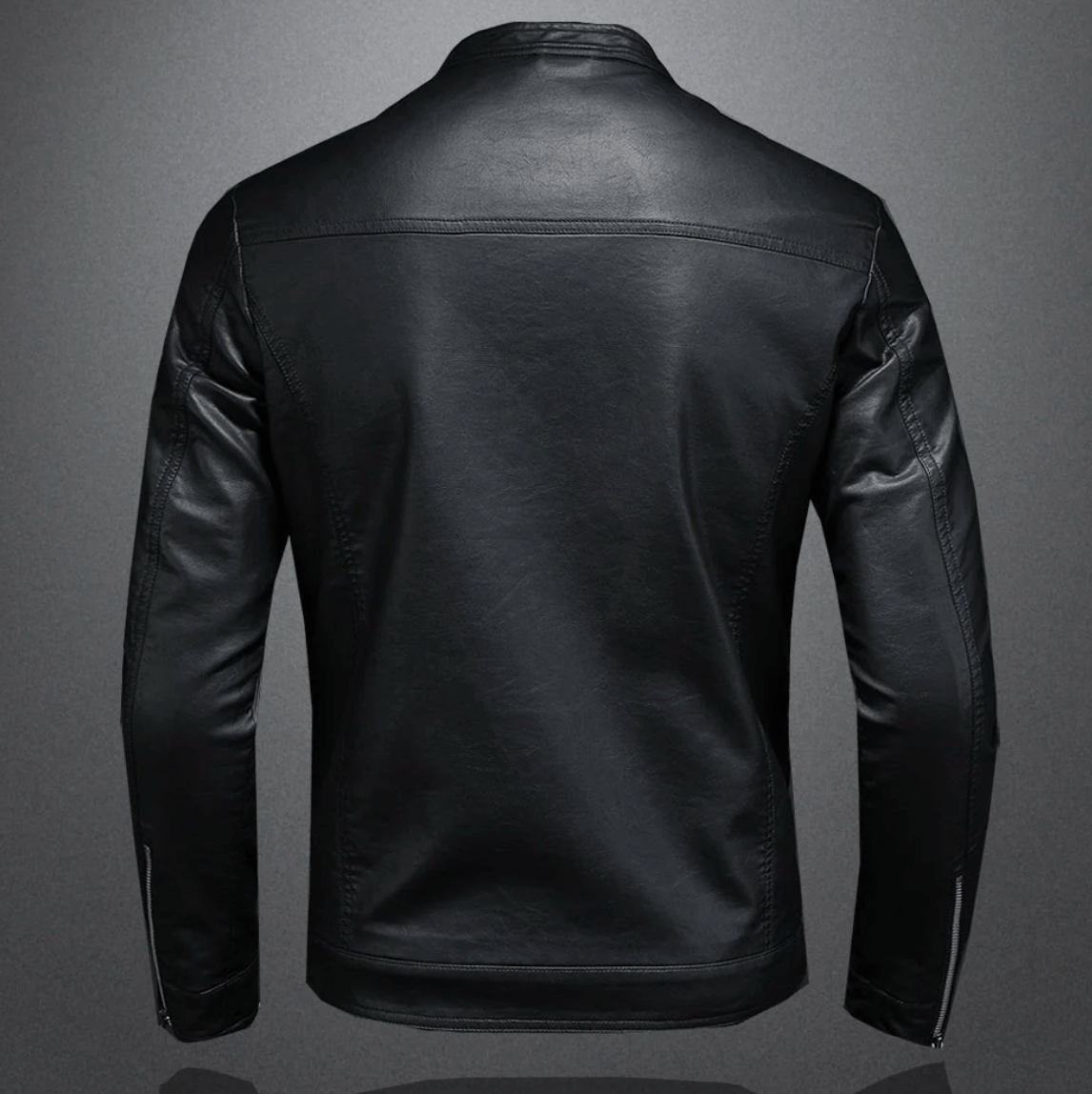 Men's Leather Jacket – Classic Stylish Outerwear for Casual and Formal Wear