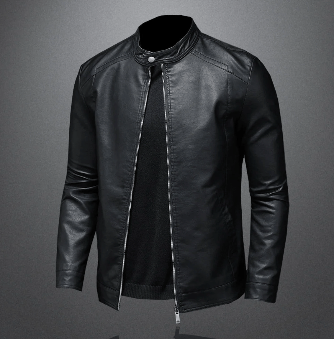 Men's Leather Jacket – Classic Stylish Outerwear for Casual and Formal Wear