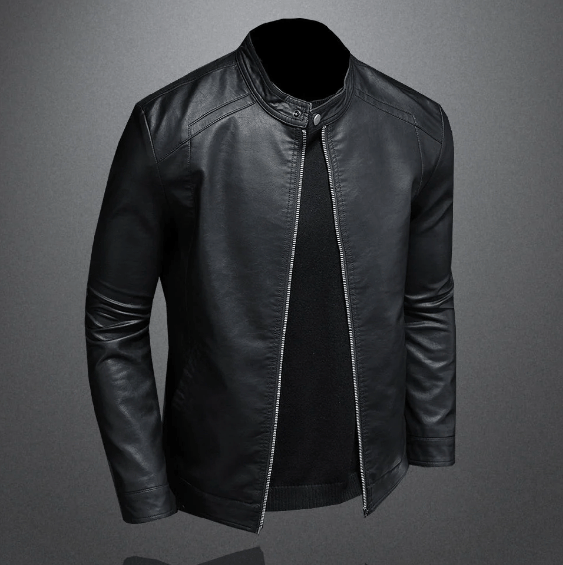 Men's Leather Jacket – Classic Stylish Outerwear for Casual and Formal Wear