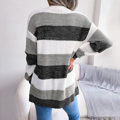 Women's Cardigan – Cozy Knit Sweater for Fall & Winter Fashion