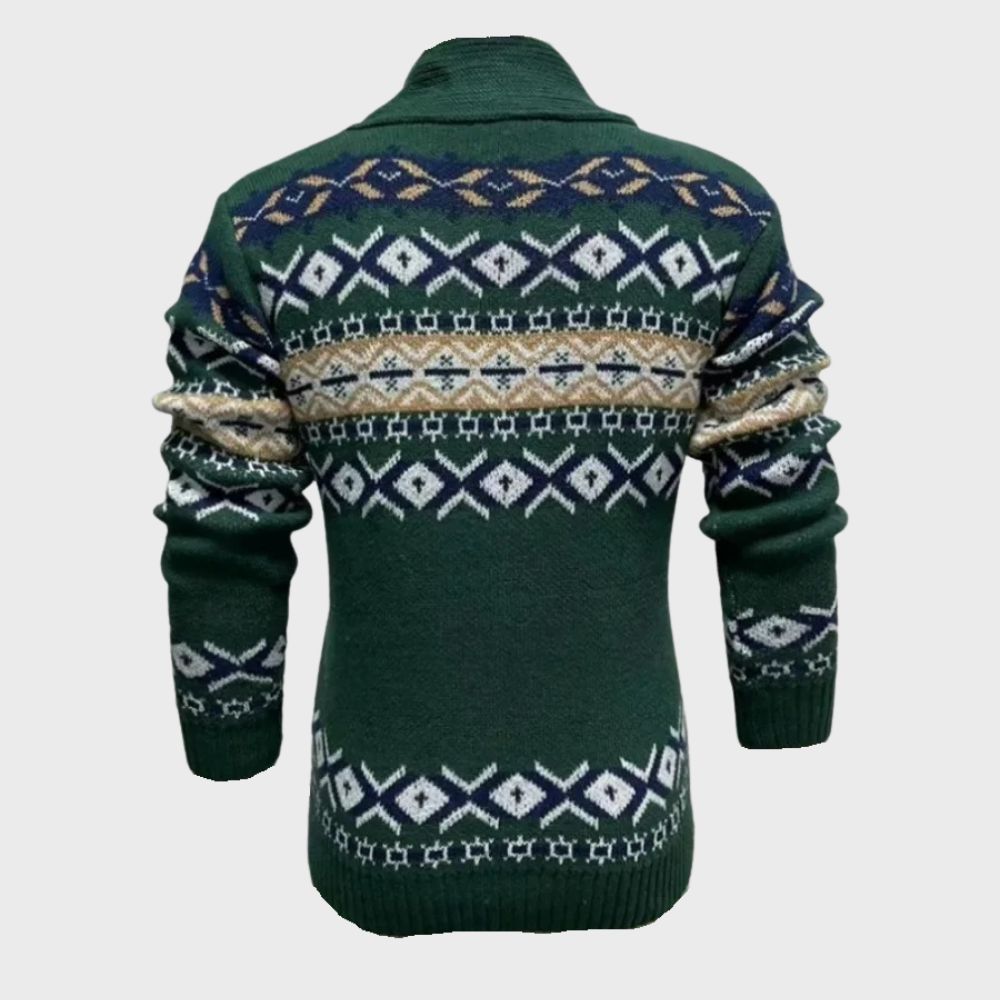 Christmas Cardigan for Men – Cozy Knit Sweater for Holiday Parties