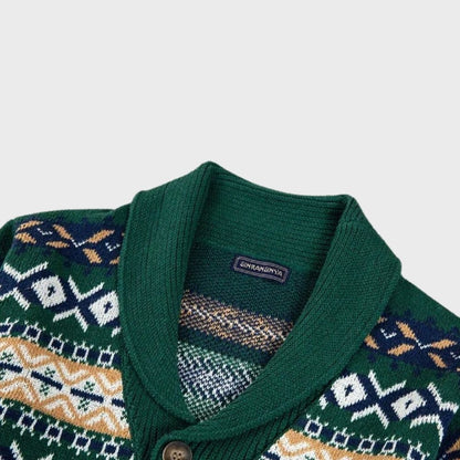 Christmas Cardigan for Men – Cozy Knit Sweater for Holiday Parties