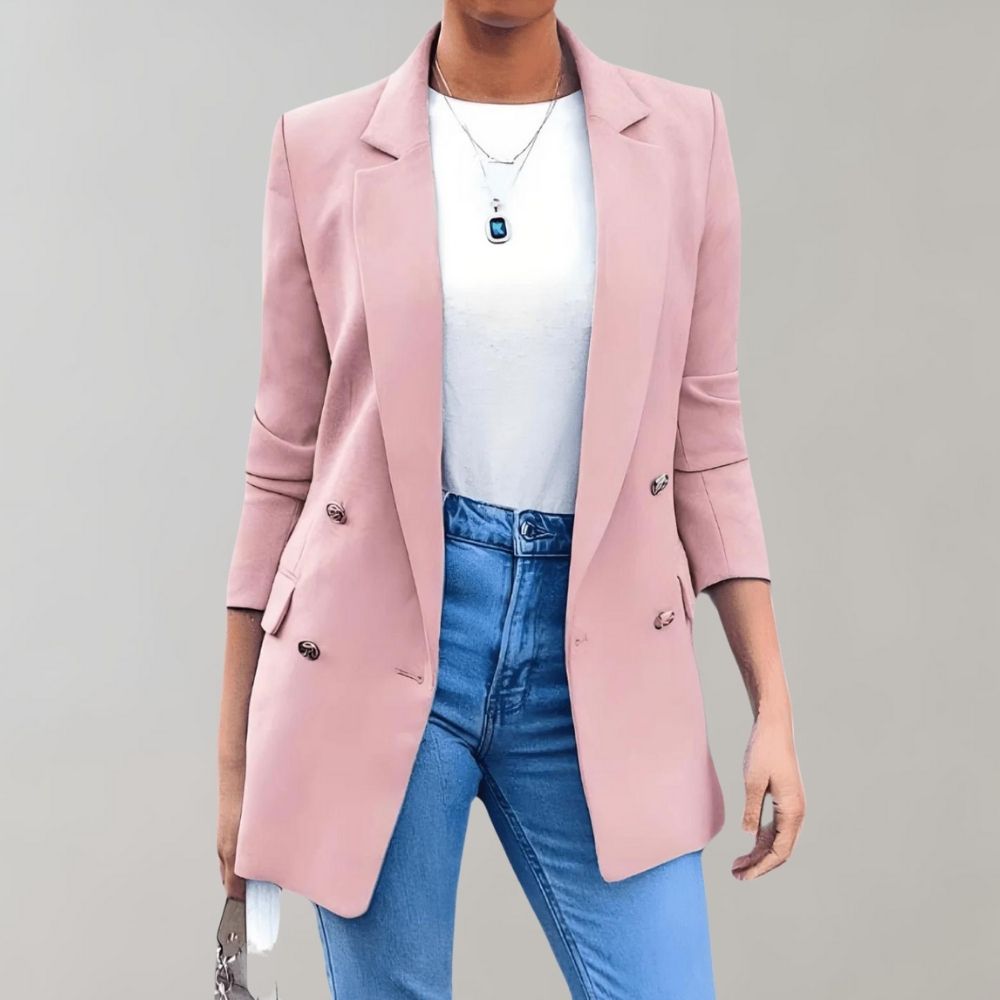 Women's Blazer – Elegant Tailored Jacket for Office, Casual, and Evening Wear