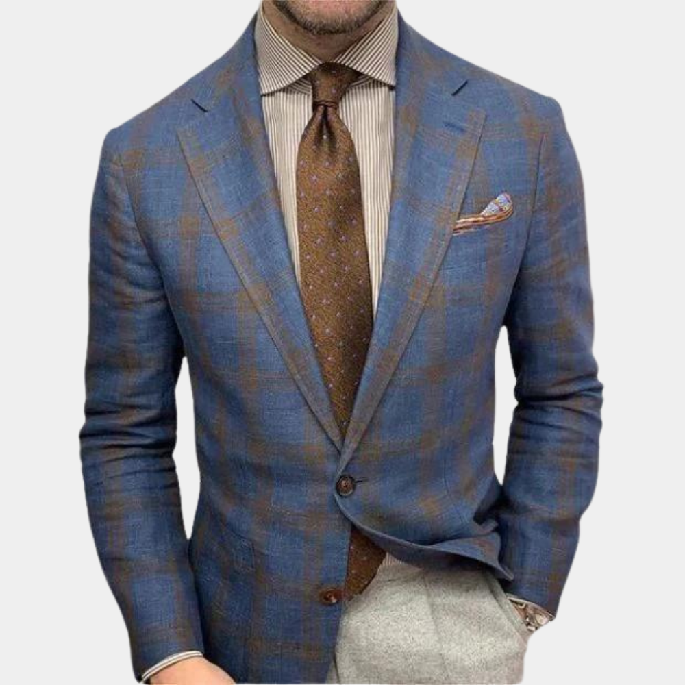 Men's Blazer – Elegant Tailored Suit Jacket for Formal and Casual Wear