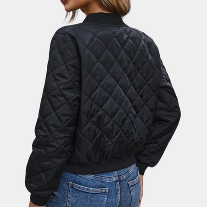 Women's Bomber Jacket – Stylish Lightweight Jacket for Casual and Chic Looks