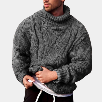 Men's Knitted Jumper – Warm, Stylish Sweater for Casual and Smart Wear