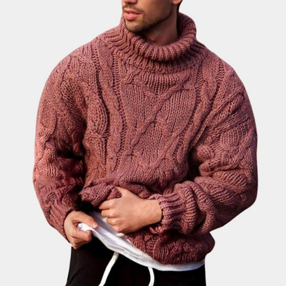 Men's Knitted Jumper – Warm, Stylish Sweater for Casual and Smart Wear