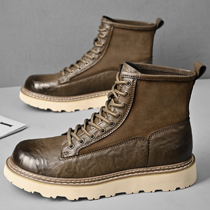 Men's Stylish Boots – Durable Leather Ankle Boots for Casual and Formal Wear