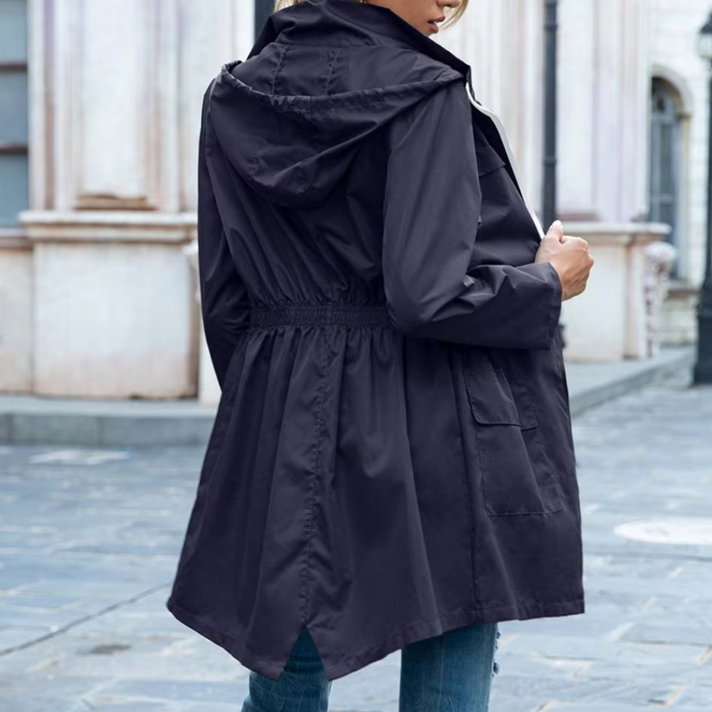 Women's Hooded Coat – Comfortable Stylish Outerwear for Cold Weather Fashion