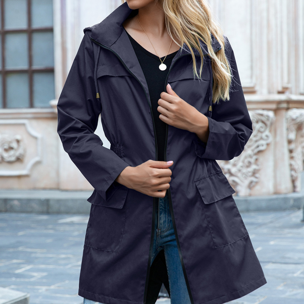 Women's Hooded Coat – Comfortable Stylish Outerwear for Cold Weather Fashion