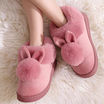 Warm Slippers for Women – Cozy Plush House Shoes for Indoor Comfort