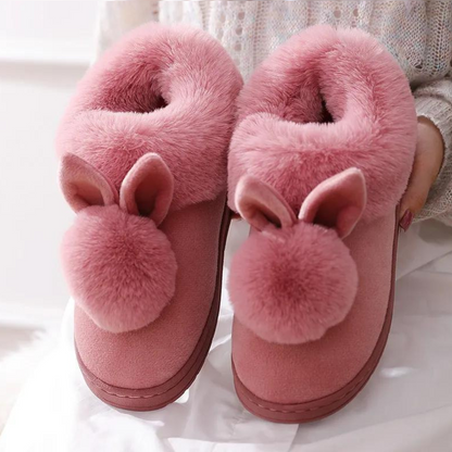 Warm Slippers for Women – Cozy Plush House Shoes for Indoor Comfort