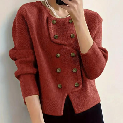 Women's Comfortable Cardigan – Soft Knit Sweater for Casual and Cozy Wear