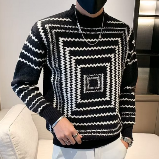 Men's Stylish Jumper – Cozy Knit Sweater for Casual and Smart Outfits