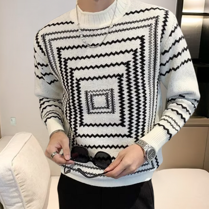 Men's Stylish Jumper – Cozy Knit Sweater for Casual and Smart Outfits