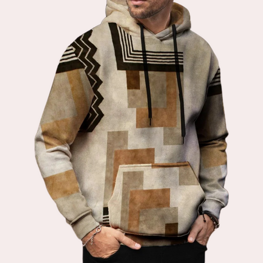 Hooded Pullover for Men – Stylish Sweatshirt, Warm Fleece, Casual Wear