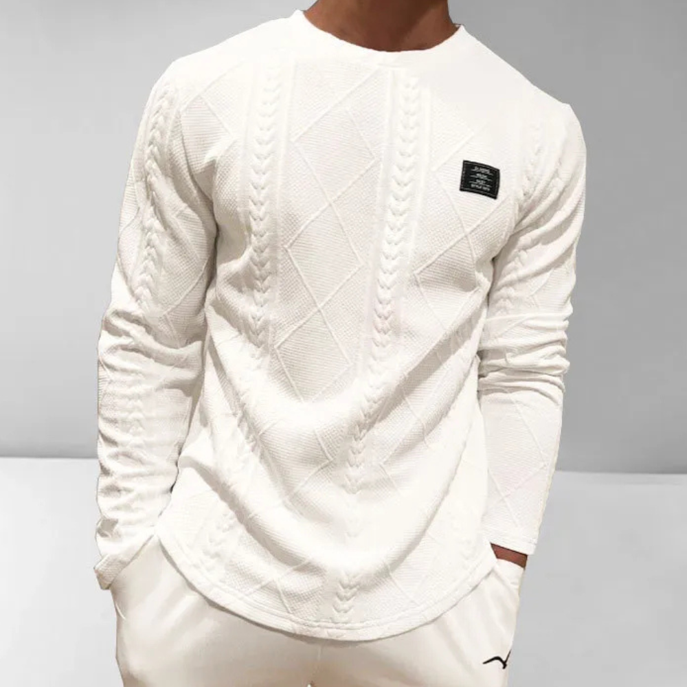 Men's Casual Sweater – Cozy Knit Pullover for Everyday Wear and Style