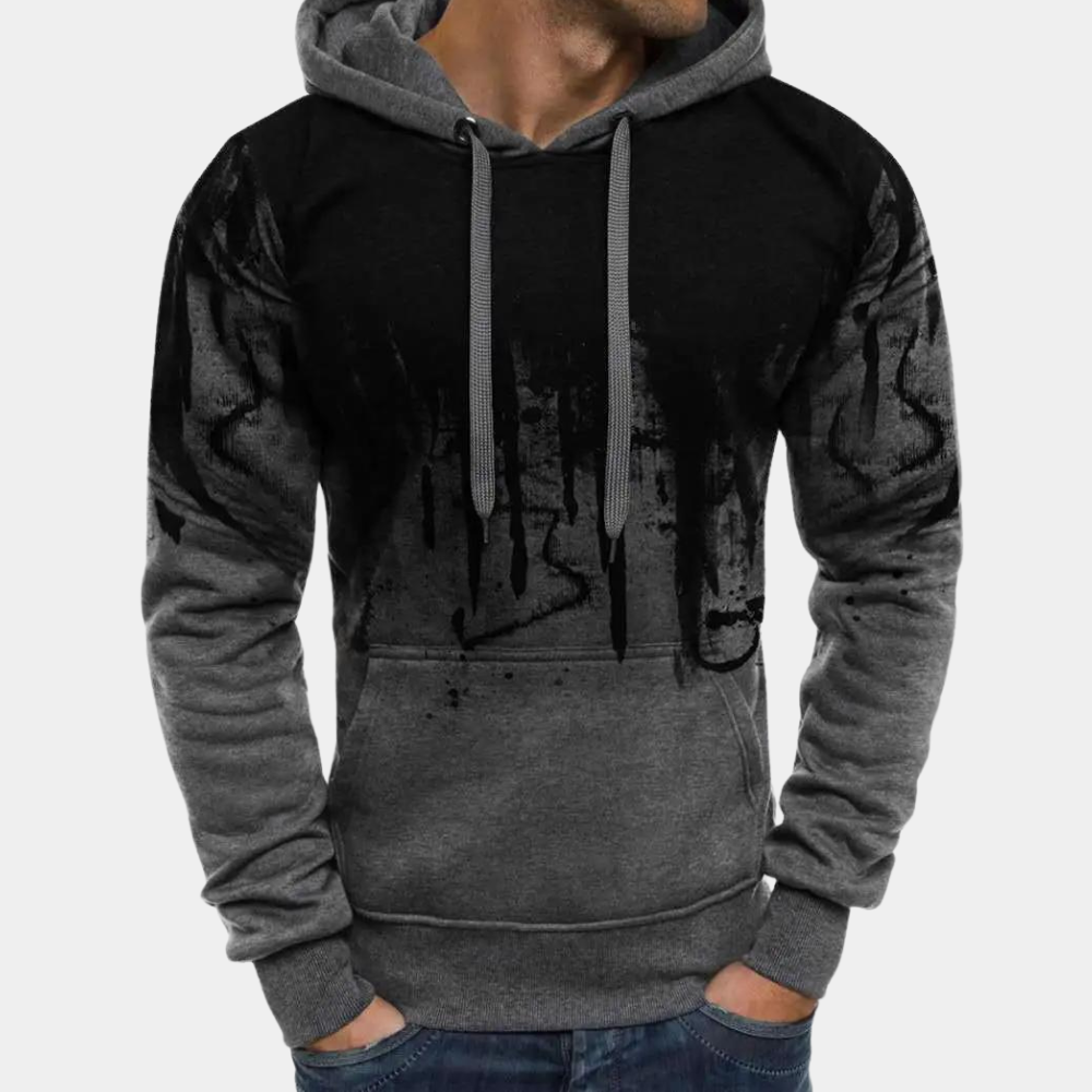 Men's Modern Hoodie – Stylish Pullover Sweatshirt for Casual Wear