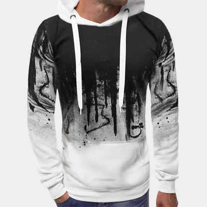 Men's Modern Hoodie – Stylish Pullover Sweatshirt for Casual Wear