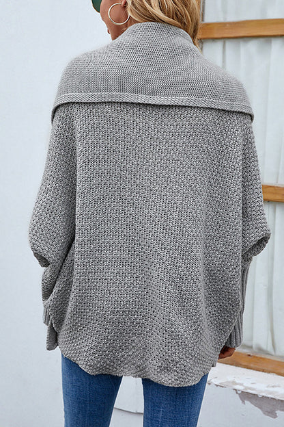 Women's Knitted Cardigan – Cozy Lightweight Sweater for Fall & Winter