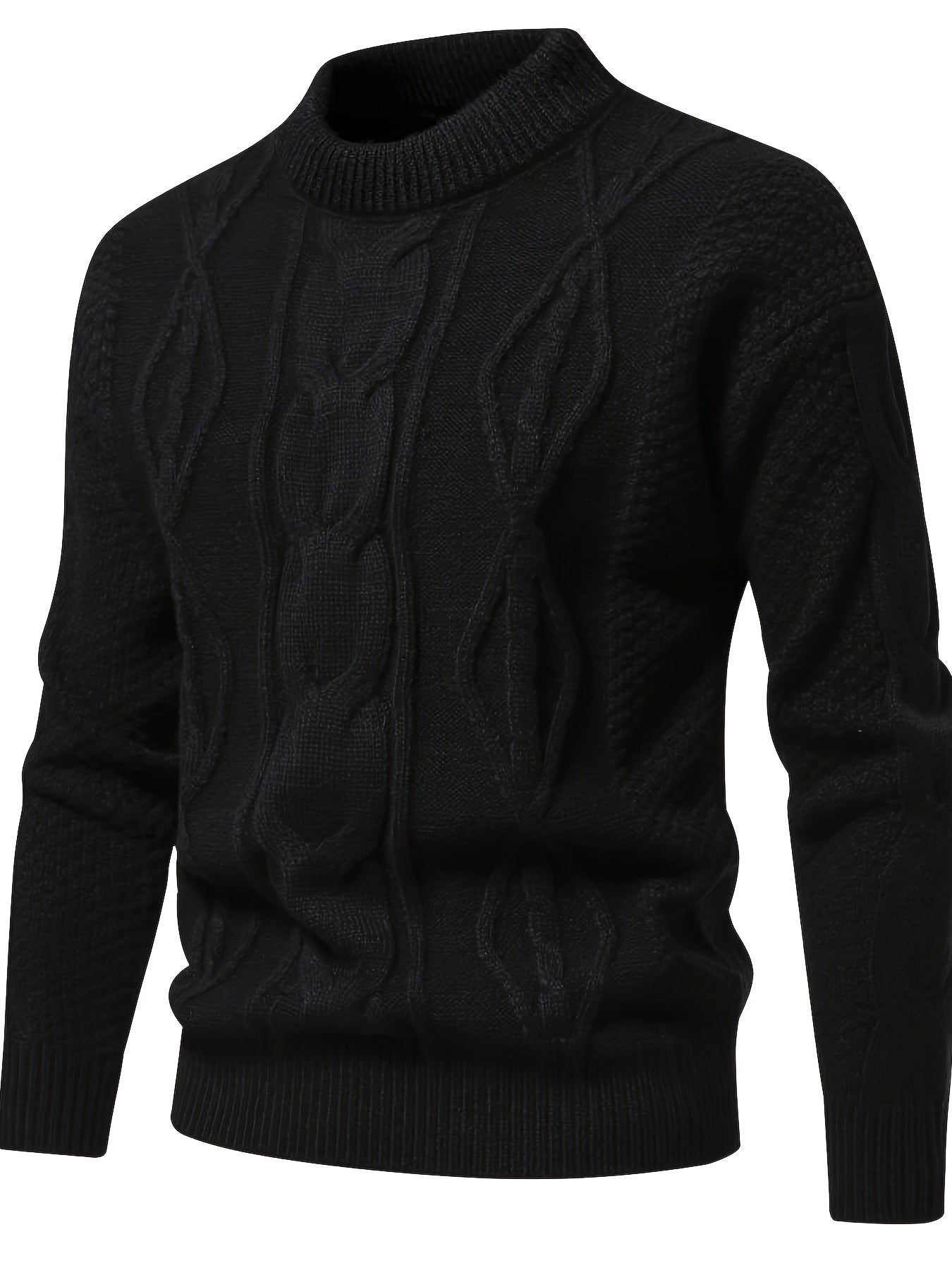 Men's Knitted Jumper – Comfortable Sweater for Casual Wear & Winter Style