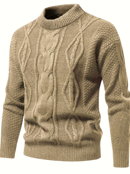 Men's Knitted Jumper – Comfortable Sweater for Casual Wear & Winter Style