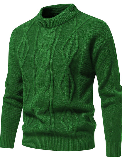 Men's Knitted Jumper – Comfortable Sweater for Casual Wear & Winter Style