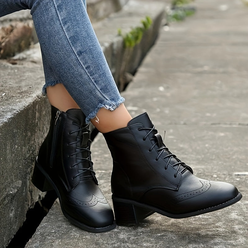 Leather Boots for Women – Stylish Ankle Boots, Comfortable and Durable