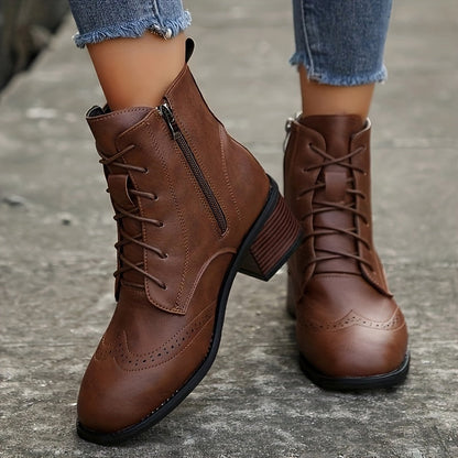 Leather Boots for Women – Stylish Ankle Boots, Comfortable and Durable