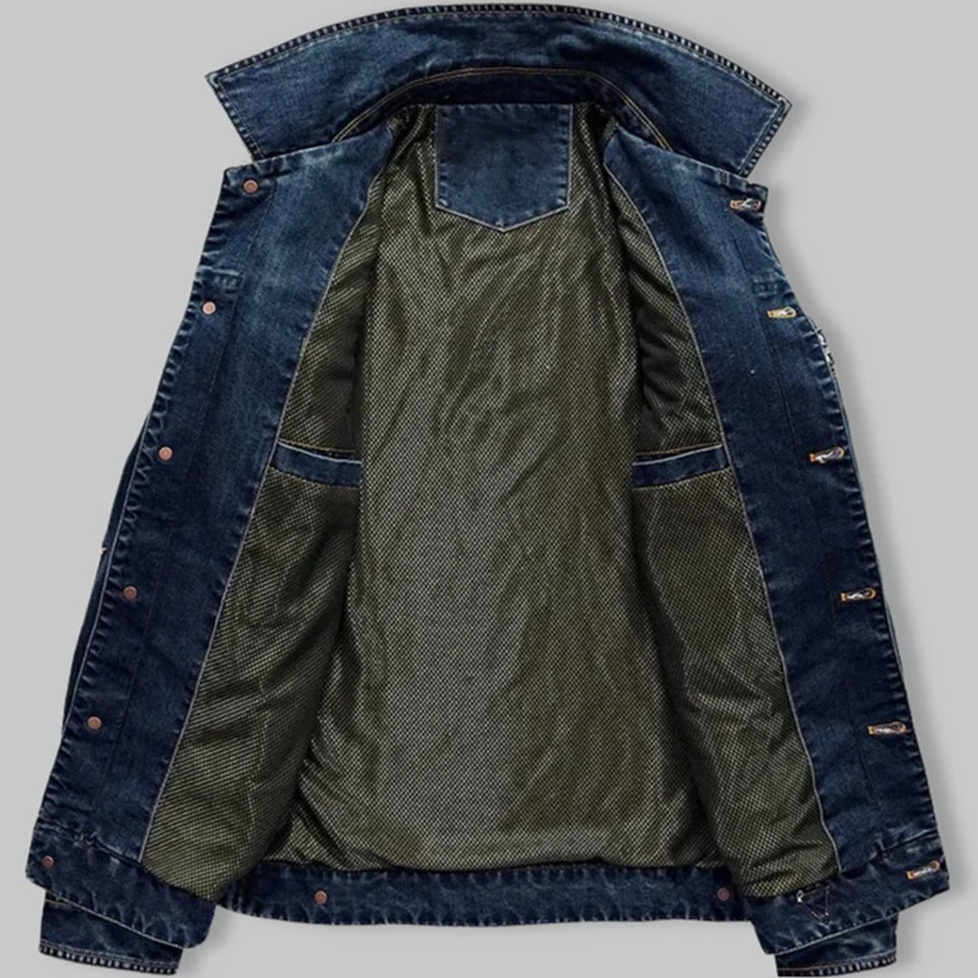 Denim Jacket Men – Stylish Casual Jean Jacket for Everyday Wear