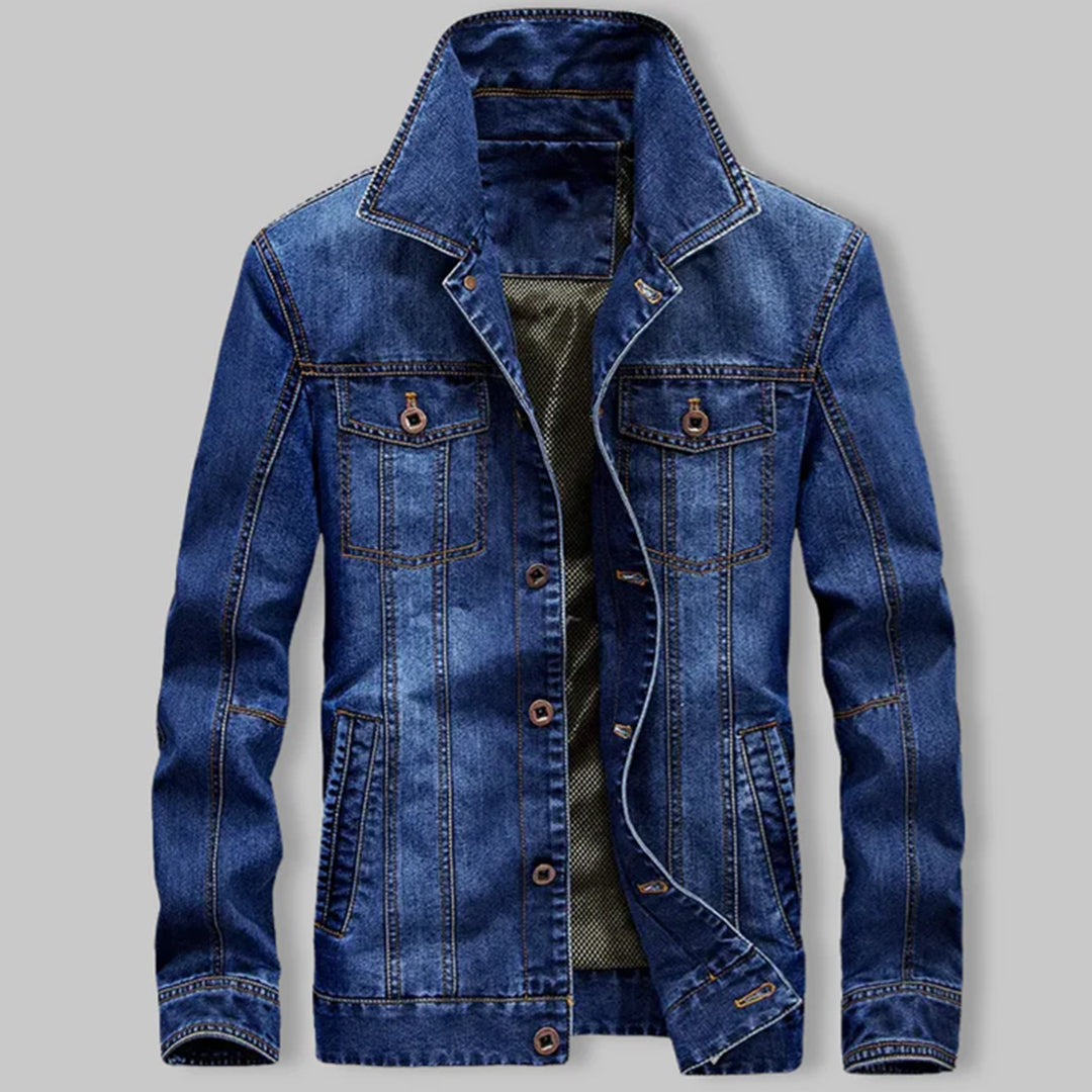 Denim Jacket Men – Stylish Casual Jean Jacket for Everyday Wear