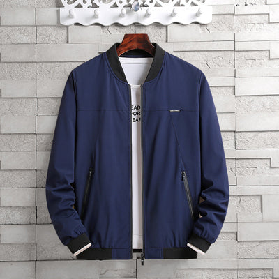 Men's Casual Bomber Jacket – Lightweight Stylish Outerwear for Everyday Wear