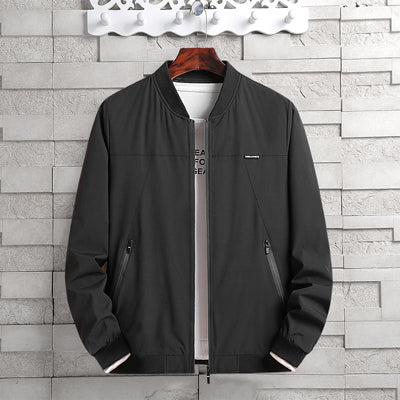 Men's Casual Bomber Jacket – Lightweight Stylish Outerwear for Everyday Wear