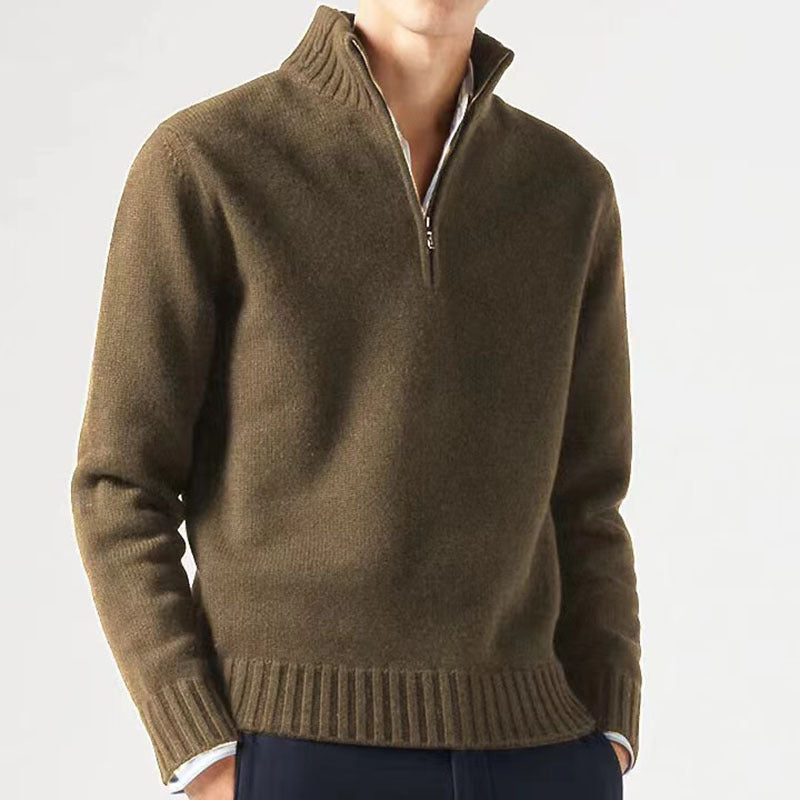 Men's Casual Knit Jumper – Soft Lightweight Sweater for Everyday Wear