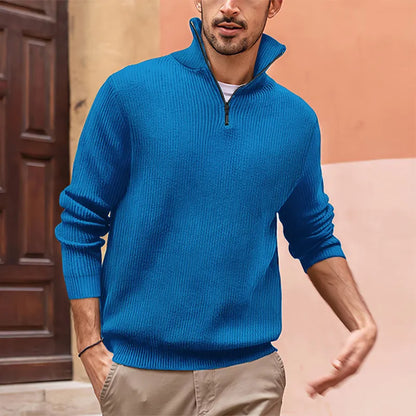 Men's Casual Knit Jumper – Soft Lightweight Sweater for Everyday Wear