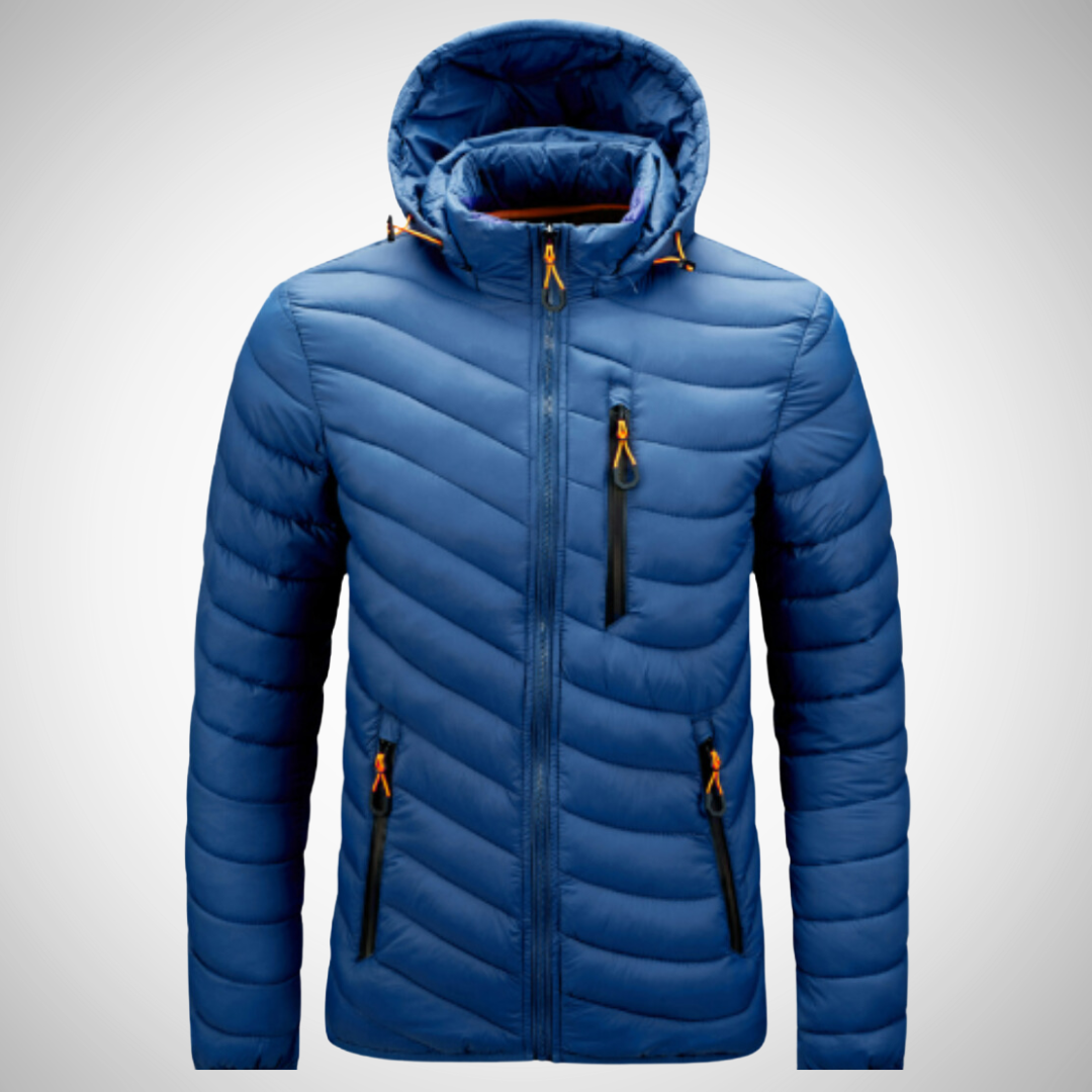 Padded Winter Jacket Men – Warm Insulated Coat for Cold Weather Outdoor