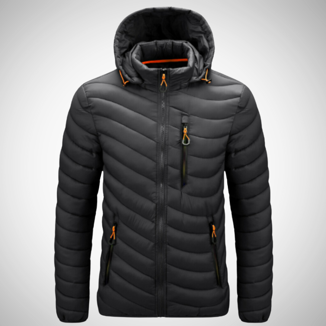 Padded Winter Jacket Men – Warm Insulated Coat for Cold Weather Outdoor